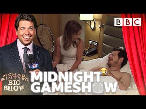 PRANKED! Andy Murray WOKEN UP by 'Spice Girl' Geri | Michael McIntyre's Midnight Gameshow - BBC thumbnail