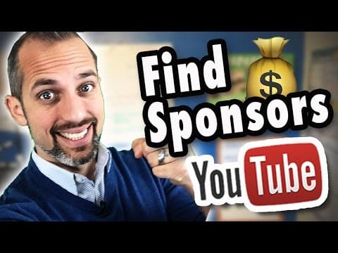 How to get paid sponsors on your channel 💰 (Small YouTubers too) thumbnail