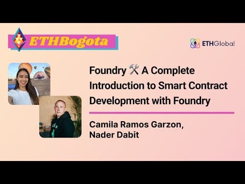 Foundry 🛠 A Complete Introduction to Smart Contract Development with Foundry thumbnail