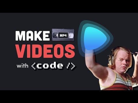 How to Create Data-Driven Videos with JavaScript and Remotion thumbnail