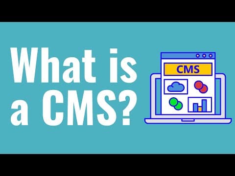 What is a CMS? Content Management Systems Explained For Beginners thumbnail