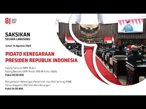 Apa Isi Pidato Presiden RI Prabowo Subianto pada Sidang Tahunan MPR dan Sidang Bersama DPR-DPD, 14 Agustus 2026? thumbnail
