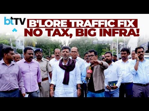 DK Shivakumar Breaks Silence On Bengaluru Congestion Tax | Big Infra Push Ahead thumbnail