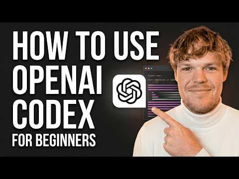 How To Use OpenAI Codex For Beginners thumbnail