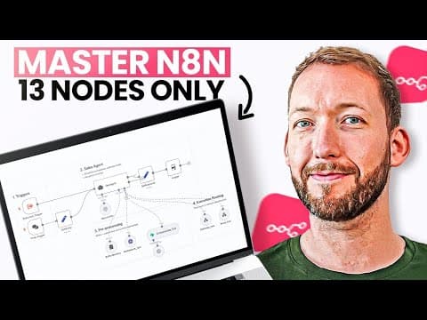 Master n8n with Only 13 Nodes (Skip Tutorial Hell) thumbnail