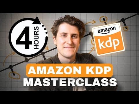 FULL Amazon KDP Tutorial For Beginners In 2026 (4+ Hour Course) thumbnail