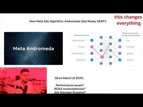 Stop Testing Ads. Meta Andromeda Changed Everything. | Glasp