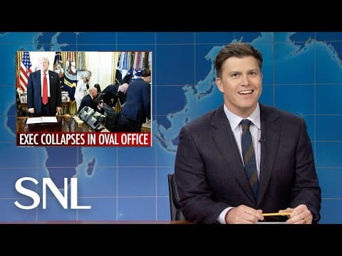 Weekend Update: Executive Collapses in Oval Office, Zohran Mamdani Elected New Mayor of NYC - SNL thumbnail