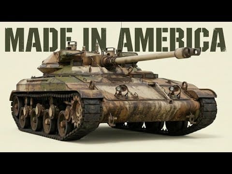 Every American TANK Ever Made thumbnail