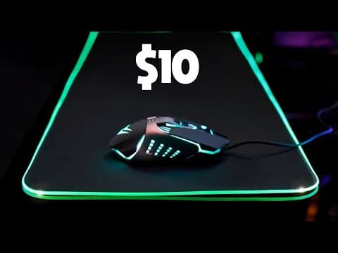 $10 RGB Gaming Mouse Pad from Five Below thumbnail