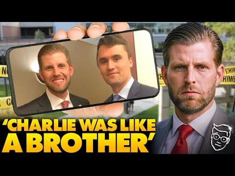 Eric Trump Reveals Gift to Charlie Kirk Live On Air in Honor of His Legacy |  'Like a Brother..' thumbnail