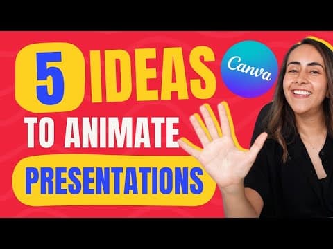 WOW! Make AWESOME Animated Presentations in Canva thumbnail