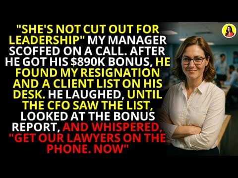 I Quit and Left a Client List That Exposed My Boss's Fraud 💼 thumbnail