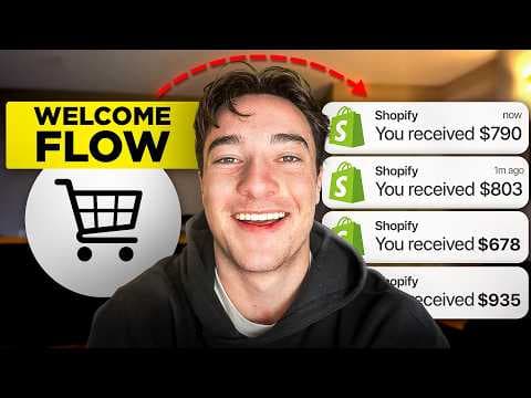 Complete Email Marketing Welcome Flow Tutorial For 2025 ($100M Generated) thumbnail