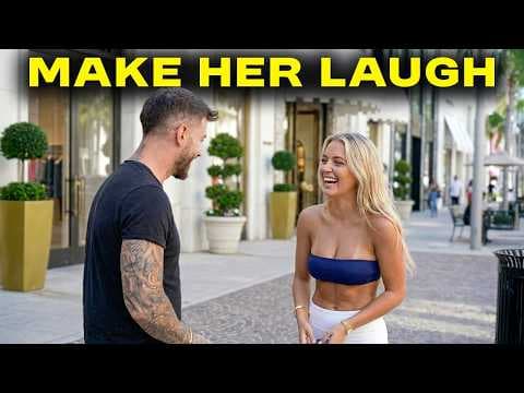 How to Make a Woman Laugh (The Key To Flirt With Women) thumbnail