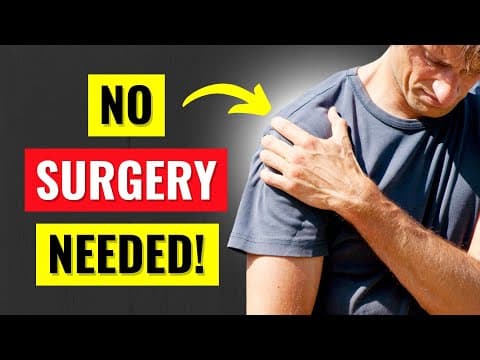 How to Heal a Rotator Cuff Tear Without Surgery thumbnail