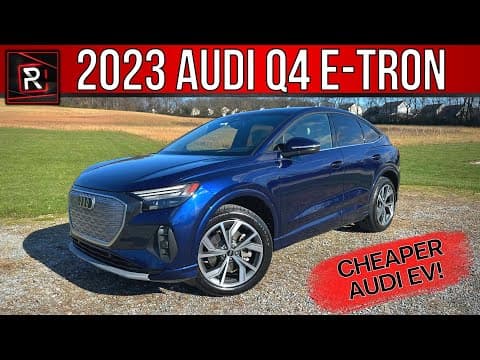 The 2023 Audi Q4 e-tron Sportback Is A More Affordable Electric Audi SUV thumbnail
