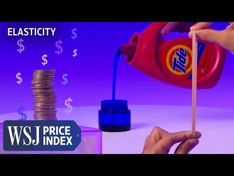 Elasticity: The Economic Concept Behind How Companies Price Products | WSJ Price Index thumbnail