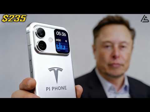 Tesla Pi Phone 2026: 5 Shocking Feature That Can Beat Iphone 17. What's Hidden Behind? thumbnail