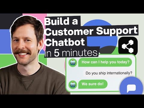 Build a Customer Support Chatbot in 5 Minutes (No Code) thumbnail