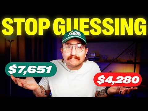 Know EXACTLY What to Charge for Websites (Data Based Pricing) thumbnail