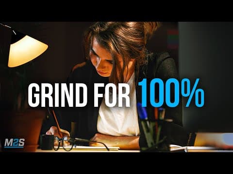 How to Stop Talking and Start Grinding for Success thumbnail