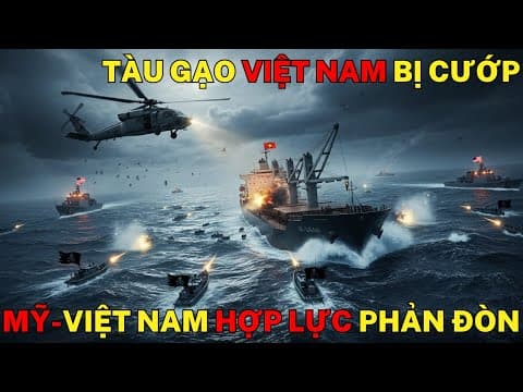 Tàu Gạo Việt Nam Bị Cướp Biển Tấn Công – Mỹ Hỗ Trợ Cấp Tốc Giữa Biển Đông! thumbnail