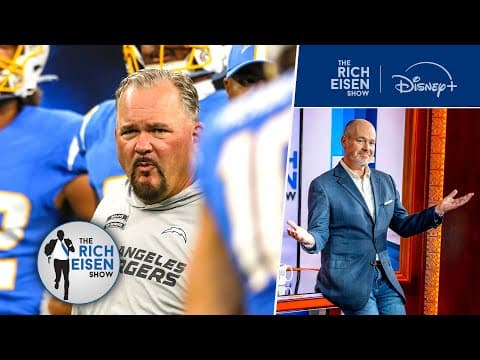 Rich Eisen on Jim Harbaugh & the Chargers’ Next Steps after Firing OC Greg Roman thumbnail