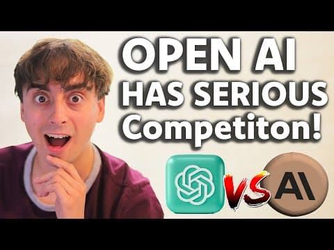 New FREE AI Beats ChatGPT Code Interpreter | Claude 2 AI thumbnail