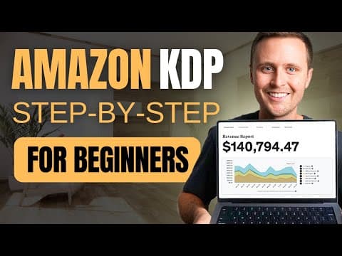 How to Start Amazon KDP in 2025 (Beginner Tutorial) thumbnail