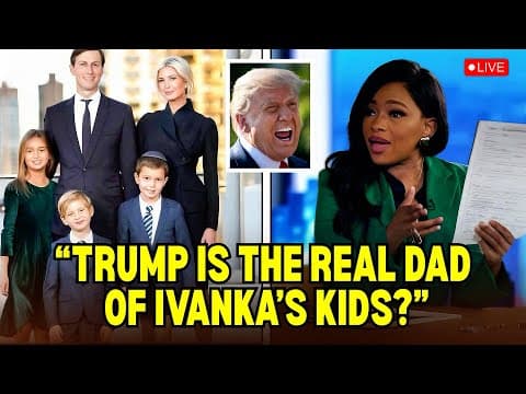Trump LOSES IT When Jasmine Crockett Mentions Ivanka’s Secret Live on AIR thumbnail