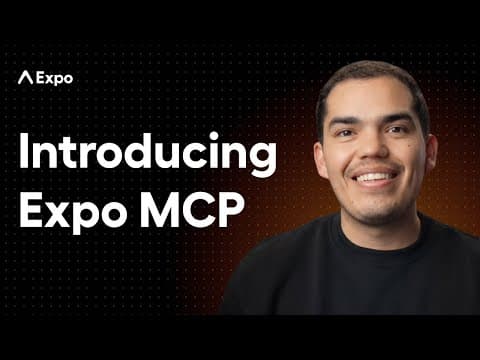 Introducing Expo MCP Server: for accurate, context-aware AI responses thumbnail