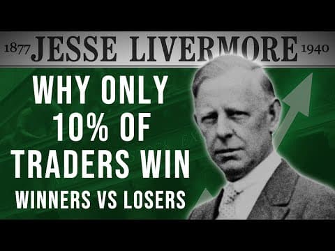 🎯 What the 10% Do Right & the 90% Do Wrong | The 2 Sides of Trading - Jesse Livermore thumbnail