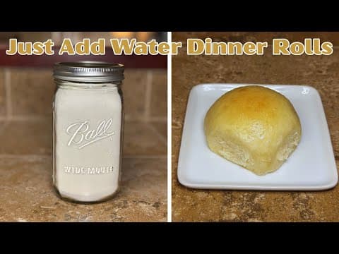 The Easiest Dinner Rolls Ever--Just Add Water! thumbnail