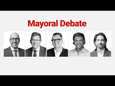 2025 Edmonton mayoral candidate debate thumbnail
