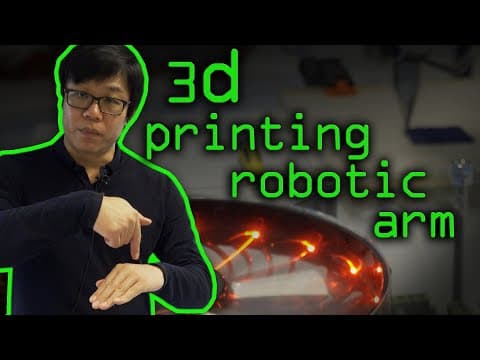 3D Printing with a Robot Arm - Computerphile thumbnail