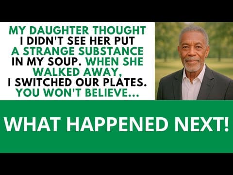 My Daughter Thought I Didn't See Her Putting A Strange Substance Into My Soup. I Switched Plates… thumbnail