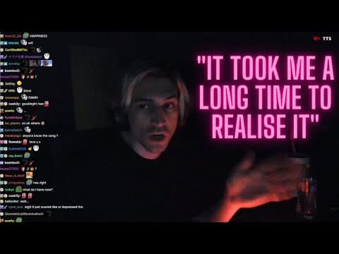 xQc gives a motivational speech before ending stream thumbnail