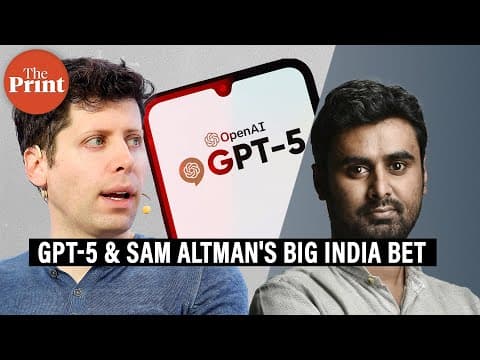 GPT-5 launch, Sam Altman’s big India bet, JioBrain & $400-billion global AI wars thumbnail
