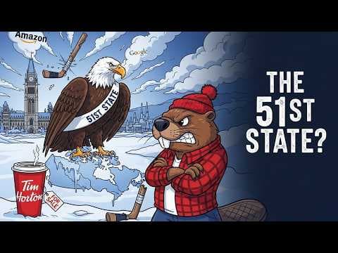Is Canada's Economy Actually INDEPENDENT? (The 51st State?) thumbnail