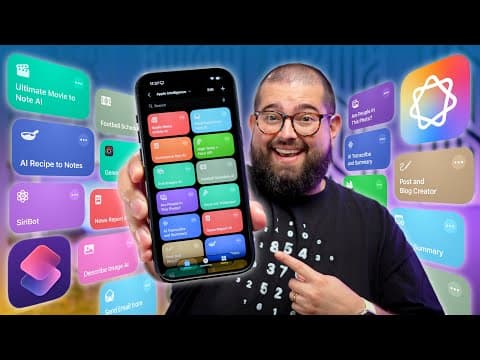 20 Mind-Blowing iOS 26 Shortcuts with Apple Intelligence! thumbnail
