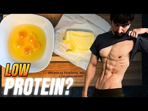 The Sugar Diet, Protein Restriction, and Longevity: How It All Weirdly Connects thumbnail