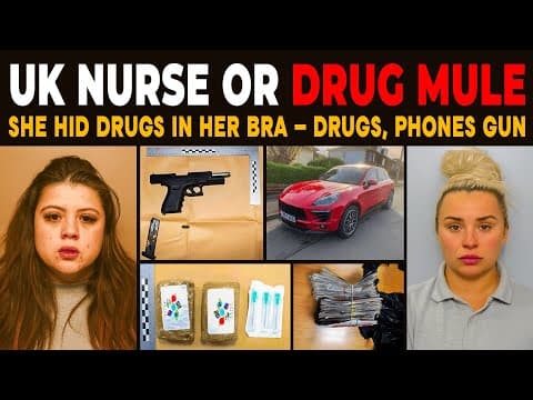 UK Nurses Caught Smuggling Drugs and Guns After CCTV Leak | True Crime thumbnail