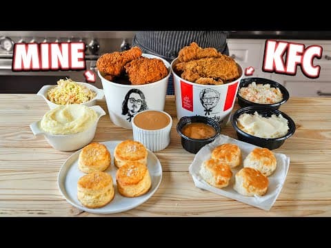 Making The KFC Bucket Meal At Home | But Better thumbnail