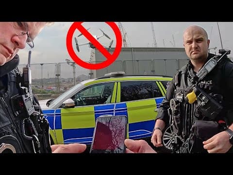 Red Zone Means NO Drone its a LIVE Nuclear Plant 💥🛸🤔🚔😨 thumbnail