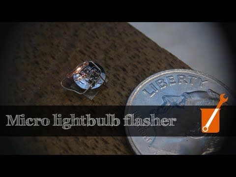 What Is the World’s Smallest Incandescent Flashing Light? thumbnail