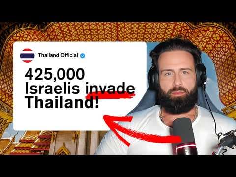 Israeli Tourists Taking Over Thailand | What Locals Are Saying thumbnail