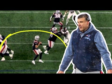 Mike Vrabel Film Breakdown | Kayshon Boutte Touchdown, Marcus Jones Pick-Six & More thumbnail