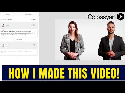 How I Made This AI Video w/o Editing Software thumbnail