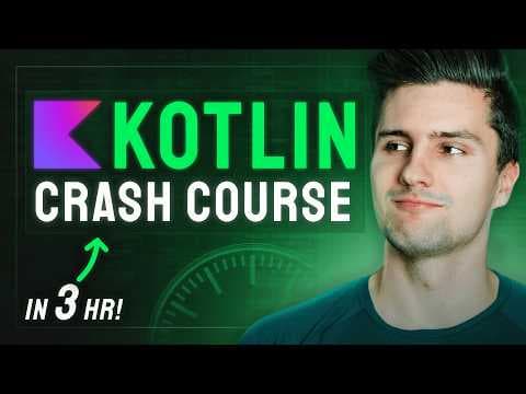 Full 2025 Kotlin Crash Course For Beginners thumbnail